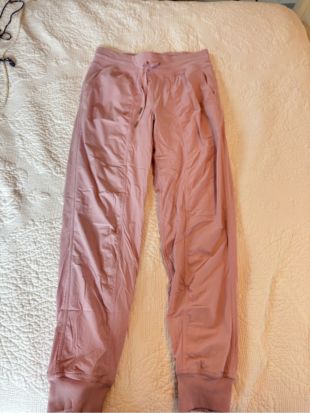lululemon light mauve high-rise leggings